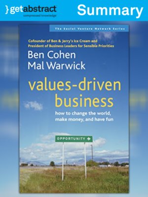 cover image of Values-Driven Business (Summary)